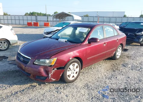 2008 Hyundai Sonata Gls from USA, damaged, VIN 5NPET46C88H297913